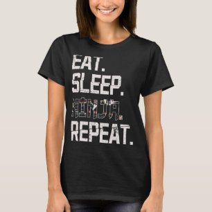 Camiseta Ninja Japan Shinobi Para Fãs Ninja Homens Mulheres
