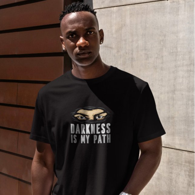 Camiseta Ninja Mask Darkness Citação (Criador carregado)