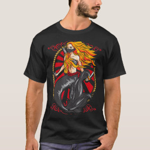 Camiseta Ninja Mermaid Legal Shinobi Mercenário Grap