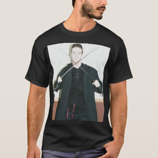Camiseta Ninja metálico escuro pelo luar