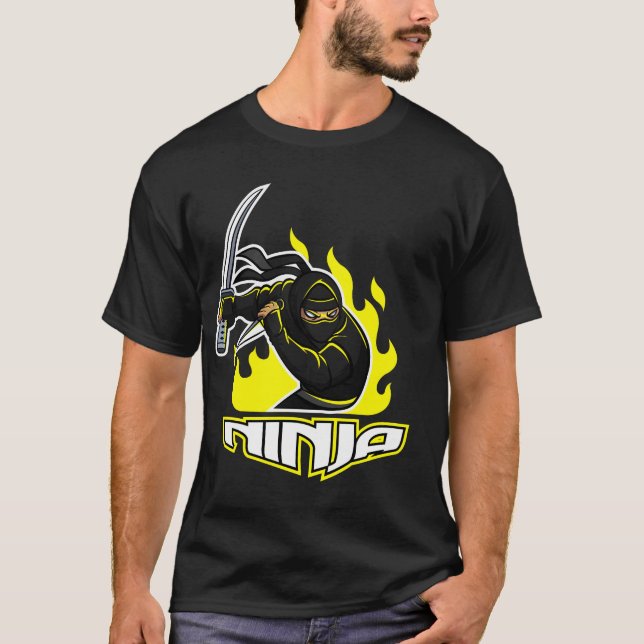 Camiseta NINJA Muito Divertido (Frente)