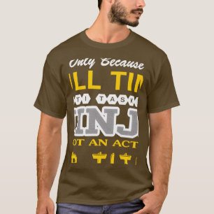 Camiseta Ninja Multitarefa Contabilista