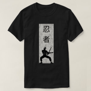 Camiseta Ninja Negra