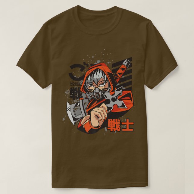 Camiseta Ninja Ninja Girl Ninja Ninja (Frente do Design)