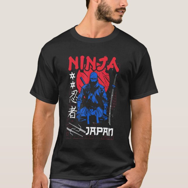 Camiseta Ninja Ninjutsu Samurai Shaolin Shuriken Karatê Kat (Frente)