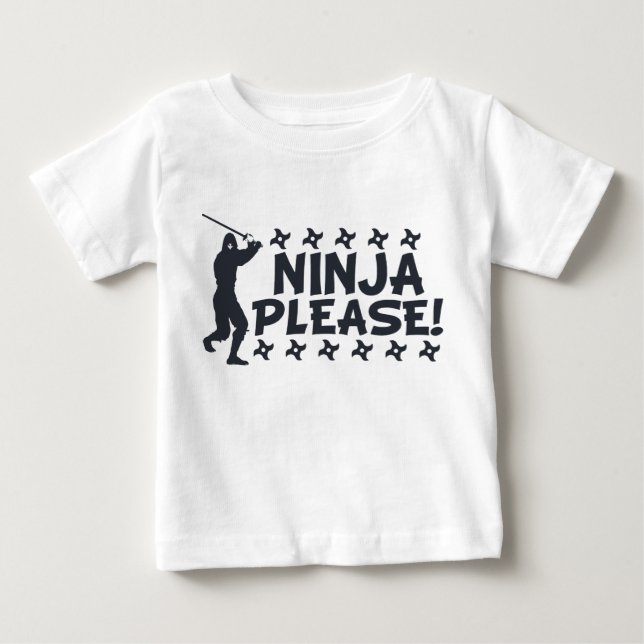 Camiseta Ninja por favor (Frente)