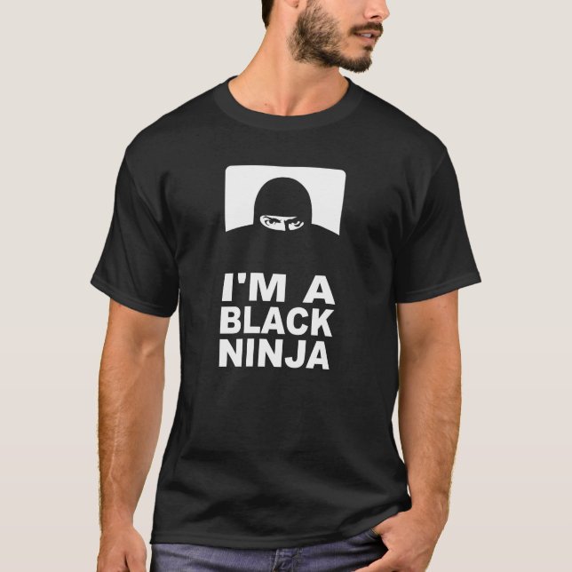 Camiseta Ninja preto (Frente)