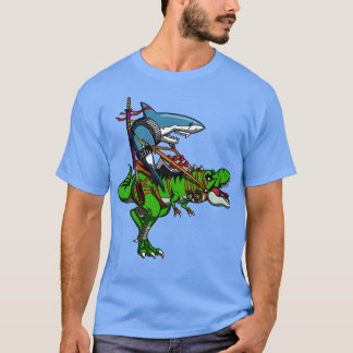 Camiseta Ninja Riding TRex Dinossaur
