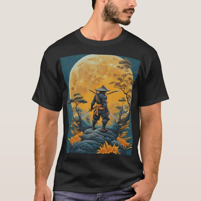 Camiseta ninja samurai (Frente)