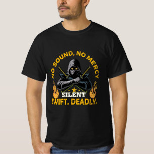 Camiseta Ninja Sem Som Sem Misericórdia – Morte Si