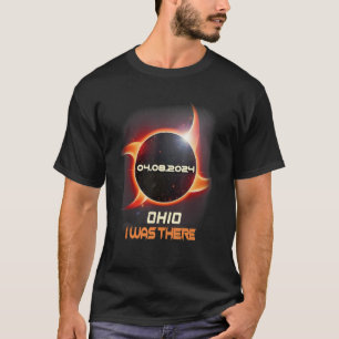 Camiseta Ninja Shuriken Total Solar Eclipse 2024 Ohio