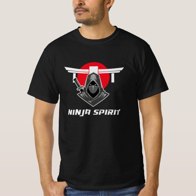 Camiseta Ninja Spirit Martial Arts (Frente)