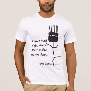 Camiseta Ninja Stickman