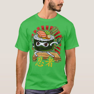 Camiseta Ninja Sushi Japão