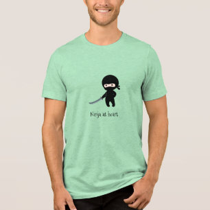 Camiseta Ninja Tiny Angry no Heart