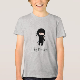 Camiseta Ninja Tiny Happy - Irmão Grande
