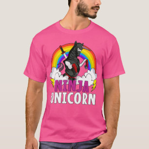 Camiseta Ninja Unicorn Samurai
