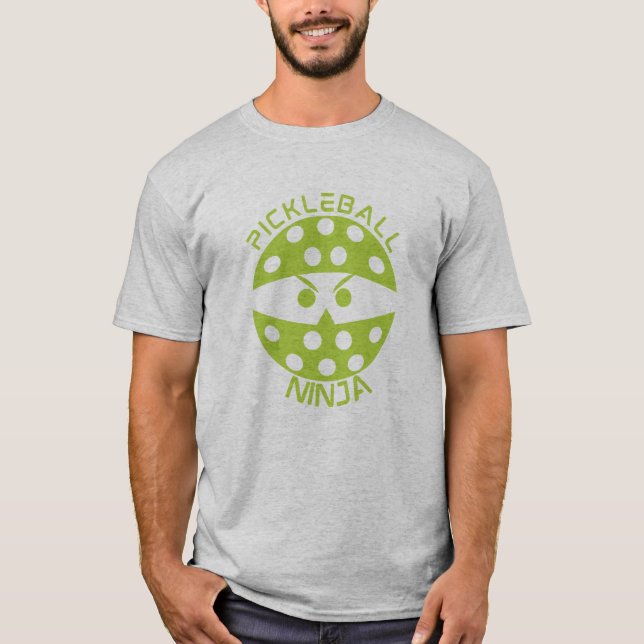 Camiseta Ninja verde-taque (Frente)