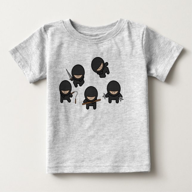 Camiseta Ninjas bonito (Frente)