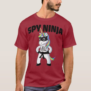 Camiseta Ninjas de jogos de espiões engraçados