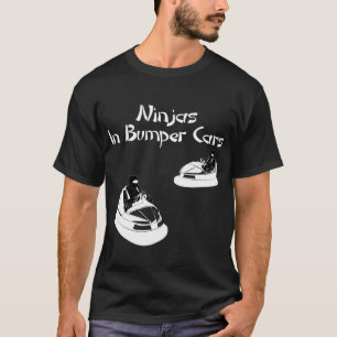 Camiseta Ninjas em carros abundantes - obscuridade