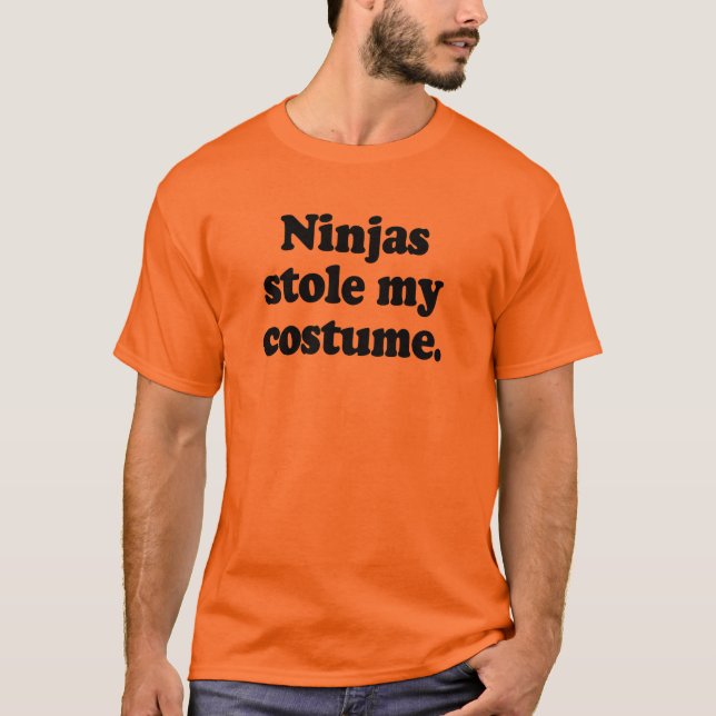 Camiseta Ninjas roubou meu traje (Frente)
