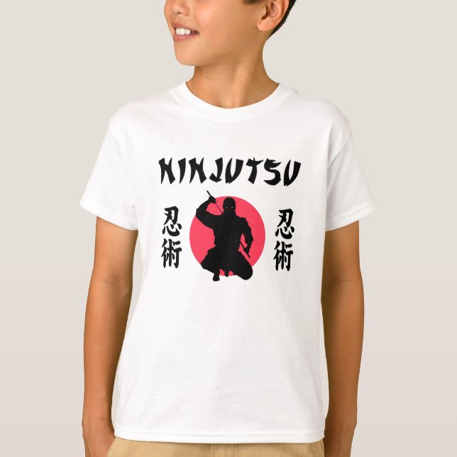 Camiseta Ninjutsu Sol Nascente   (Frente)