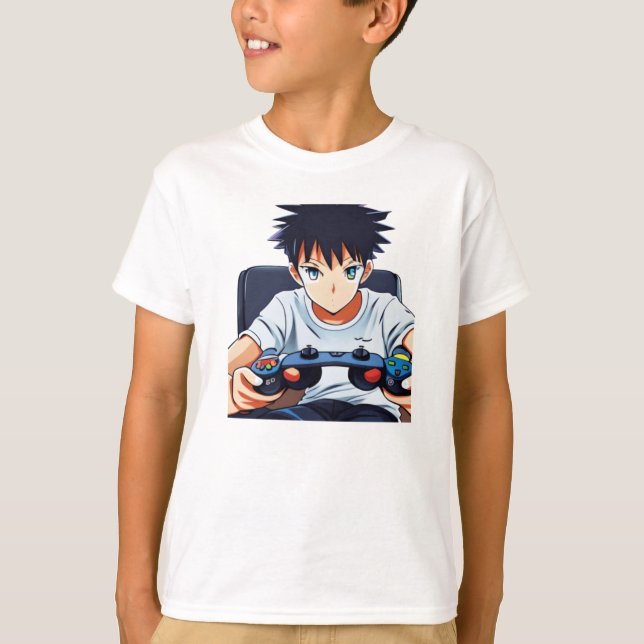 Camiseta niño con diseño de Pokémon  (Frente)