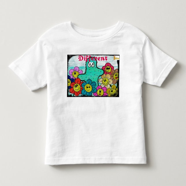 Camiseta niño "Different" (Frente)
