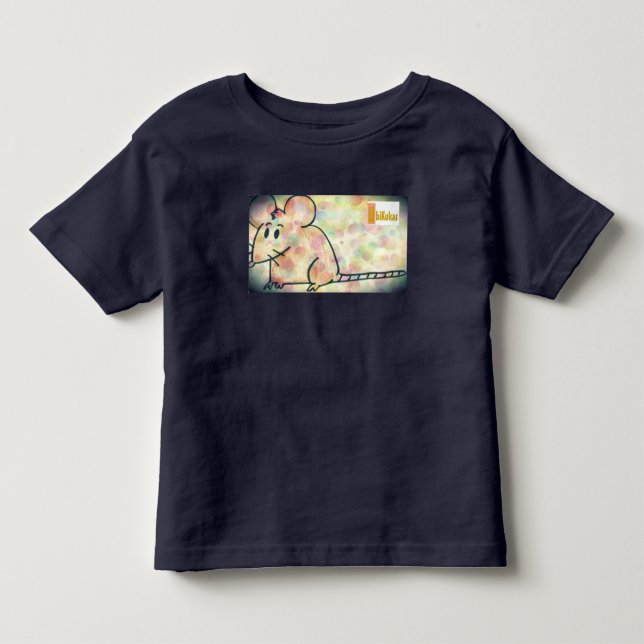 Camiseta niño "Ratolín multicolor" (Frente)