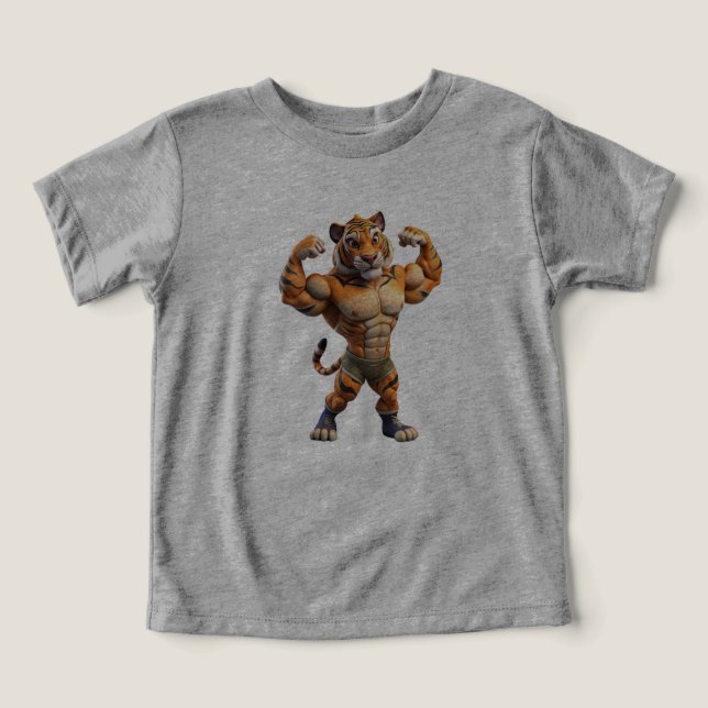 camiseta niño tigre (Design frontal)