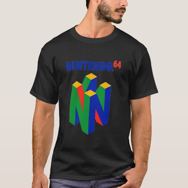 Camiseta Nintendo 64 Merchandise (Frente)