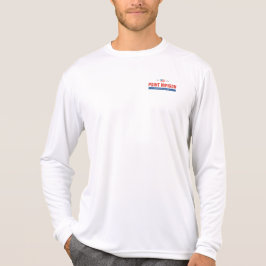 Camiseta Nipigon com homens da bandeira deixou a caixa