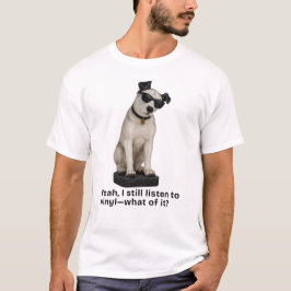 Camiseta Nipper o Cachorro Victor da RCA com sombras
