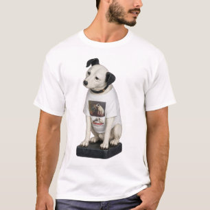 Camiseta Nipper RCA Victor Dog Vestindo
