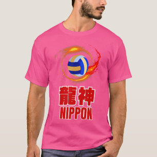 Camiseta Nippon Japão: Voleibol masculino