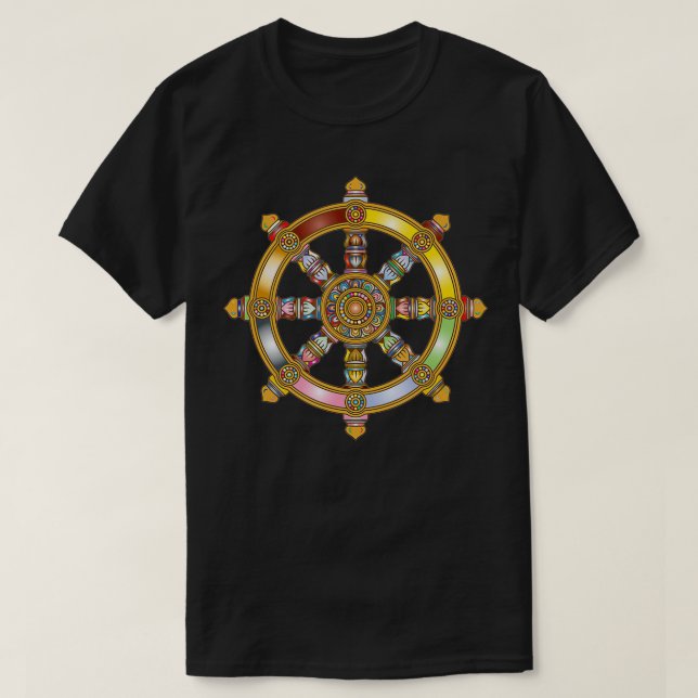 Camiseta Nirvana Mandala Geometry Sacred Art Yoga Dharma Ch (Frente do Design)