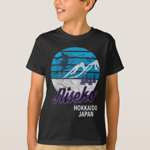 Camiseta Niseko Hokkaido Island Japan Ski Resort Snowboardi