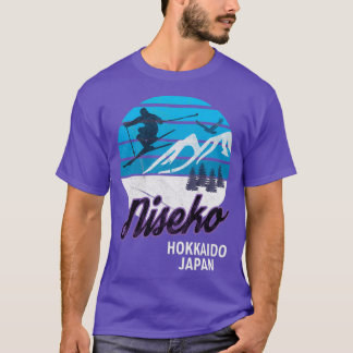 Camiseta Niseko Hokkaido Island Japan Ski Resort Snowboardi