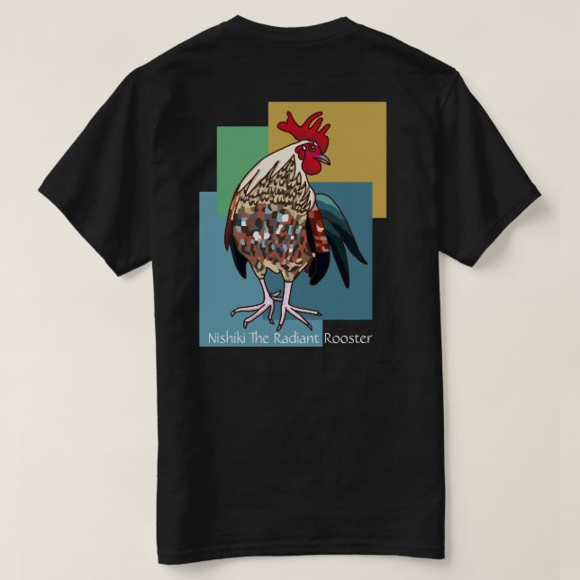 Camiseta NISHIKI O Galo (Verso do Design)