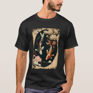 Camiseta Nishikigoi Koi Carpa Peixe Arte Japonesa Japão Cer