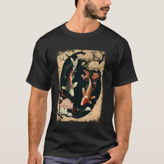 Camiseta Nishikigoi Koi Carpa Peixe Arte Japonesa Japão Cer