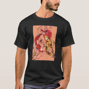 Camiseta Nishikigoi Sakura Cherry Blossom Taisho Sanke Koi