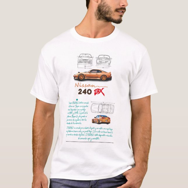 Camiseta Nissan 240 (Frente)