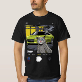Camiseta Nissan 400z Selfie Cat