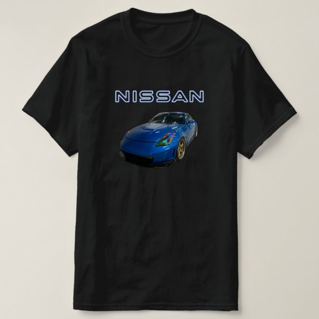 Camiseta Nissan Black Tee (Frente do Design)