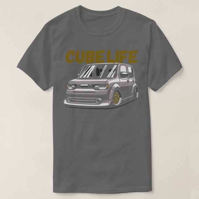 Camiseta Nissan Cube (Frente do Design)