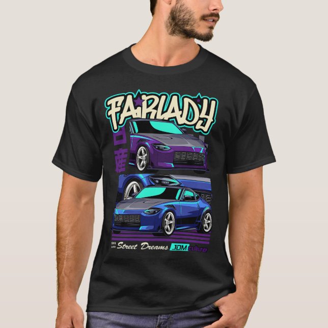 Camiseta Nissan FairLady Z Jdm Culture (Frente)