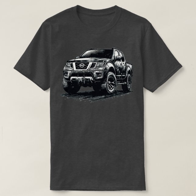 Camiseta Nissan Frontier 8 (Frente do Design)