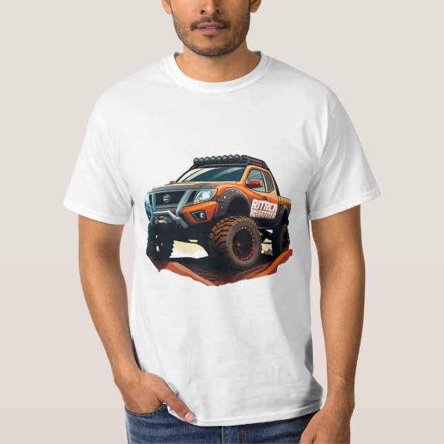 Camiseta Nissan Frontier Rock Crawler (Frente)